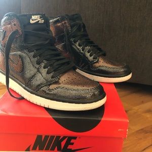 Woman’s Nike Air Jordan High Top OG Fearless